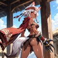 肉を食わせてくれると聞いてやってきた狼耳民族 2枚目