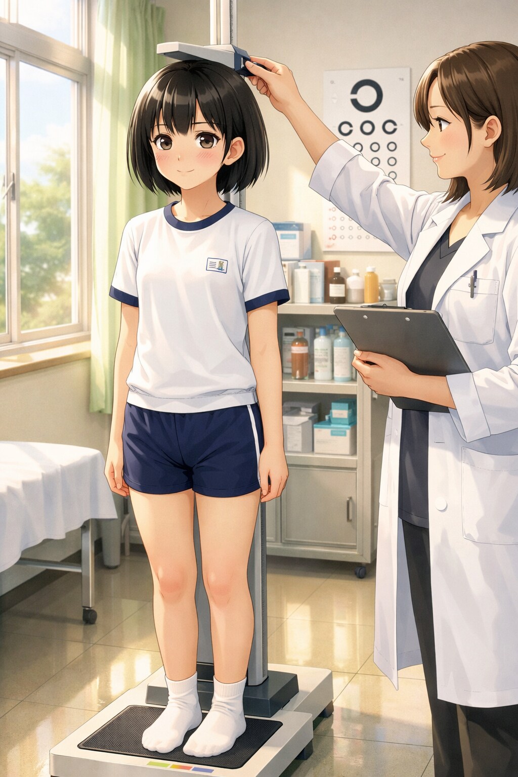 保健室 | の人気AIイラスト・グラビア