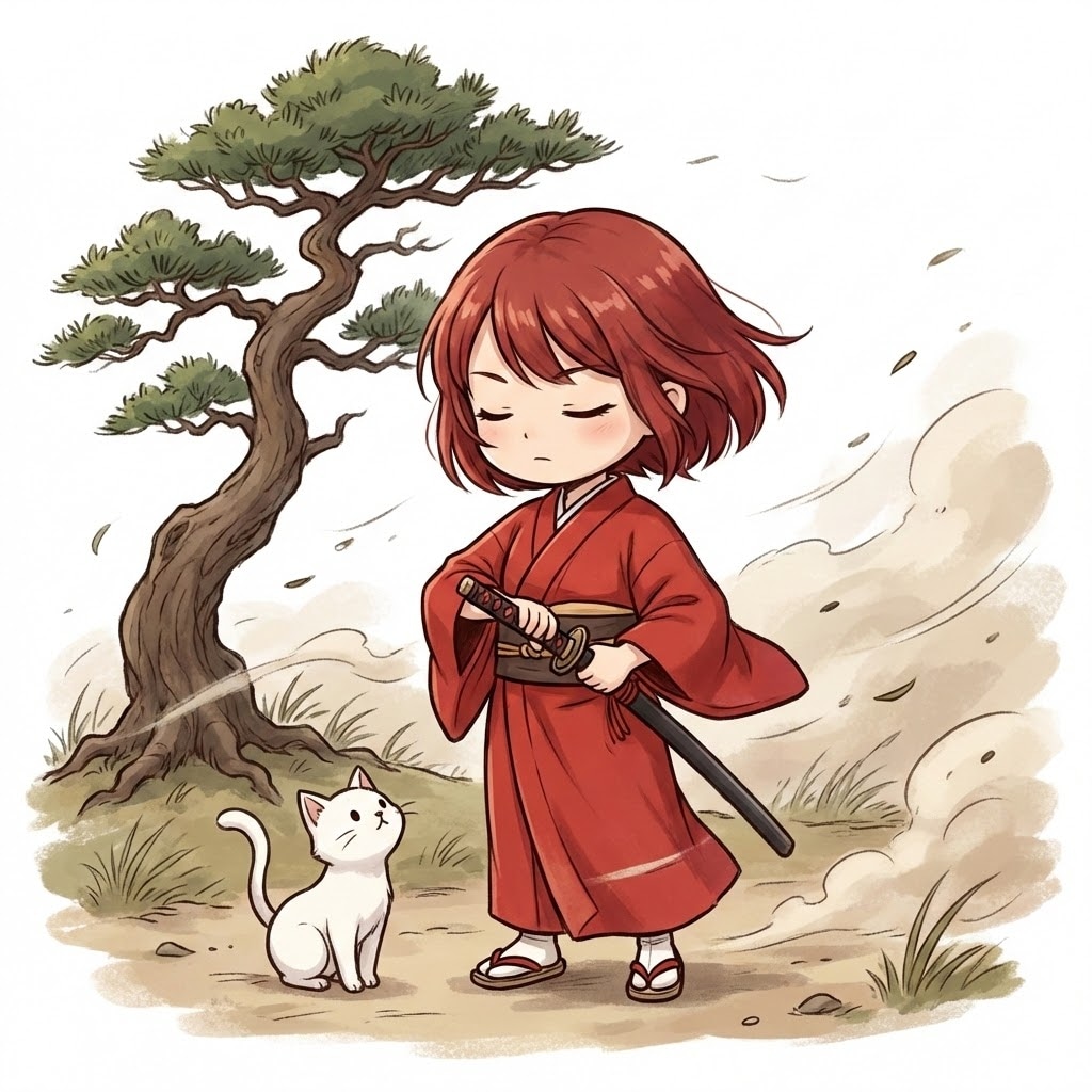 近くに猫の気配を感じる