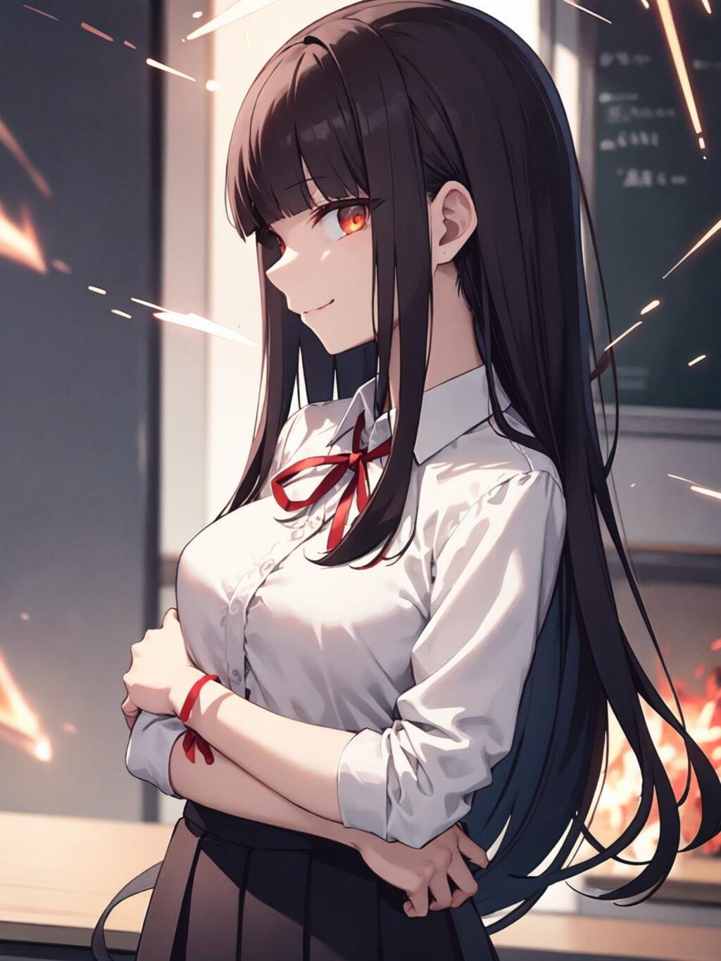 multiple concentrated sparks