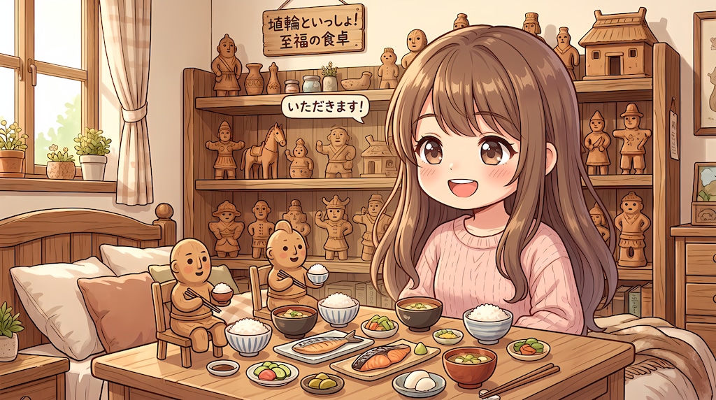 【埴輪の日】埴輪大好き女子