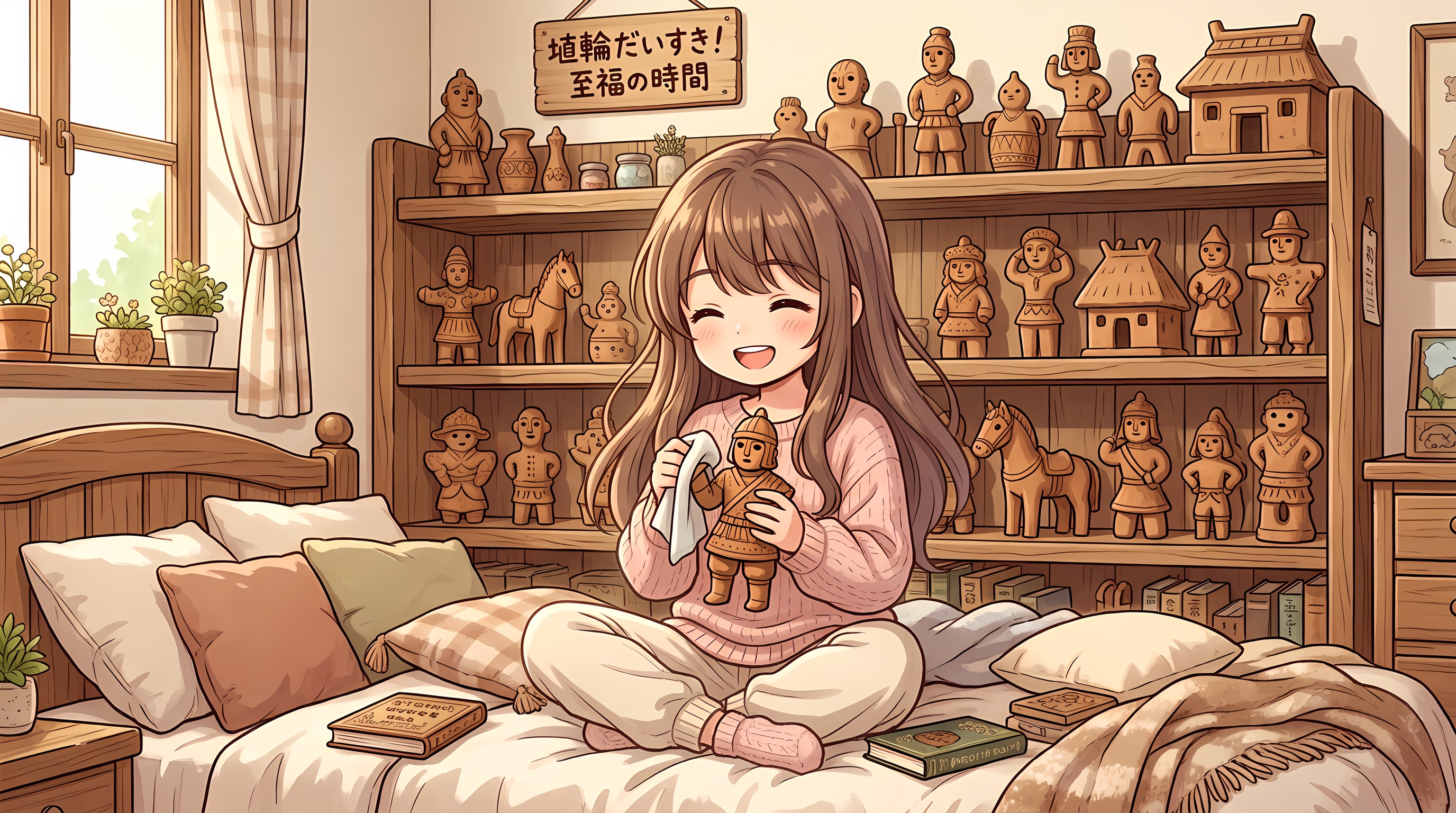 【埴輪の日】埴輪大好き女子 | の人気AIイラスト・グラビア