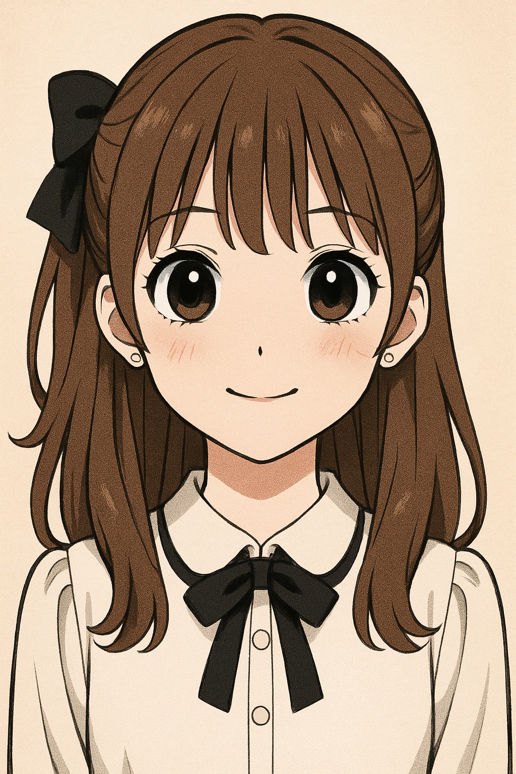 ChatGPT・かわいいアイドルファン（いらすとやチャレンジ）