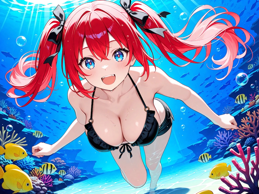 水中詰め合わせ よその子ちゃんＸ(クロス) トーリさん、マリーラインさん、雫ちゃん、実亜ちゃん、そしてAPRICOTちゃん！編
