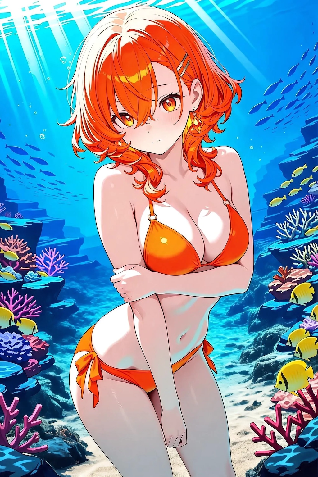 水中詰め合わせ よその子ちゃんＸ(クロス) トーリさん、マリーラインさん、雫ちゃん、実亜ちゃん、そしてAPRICOTちゃん！編