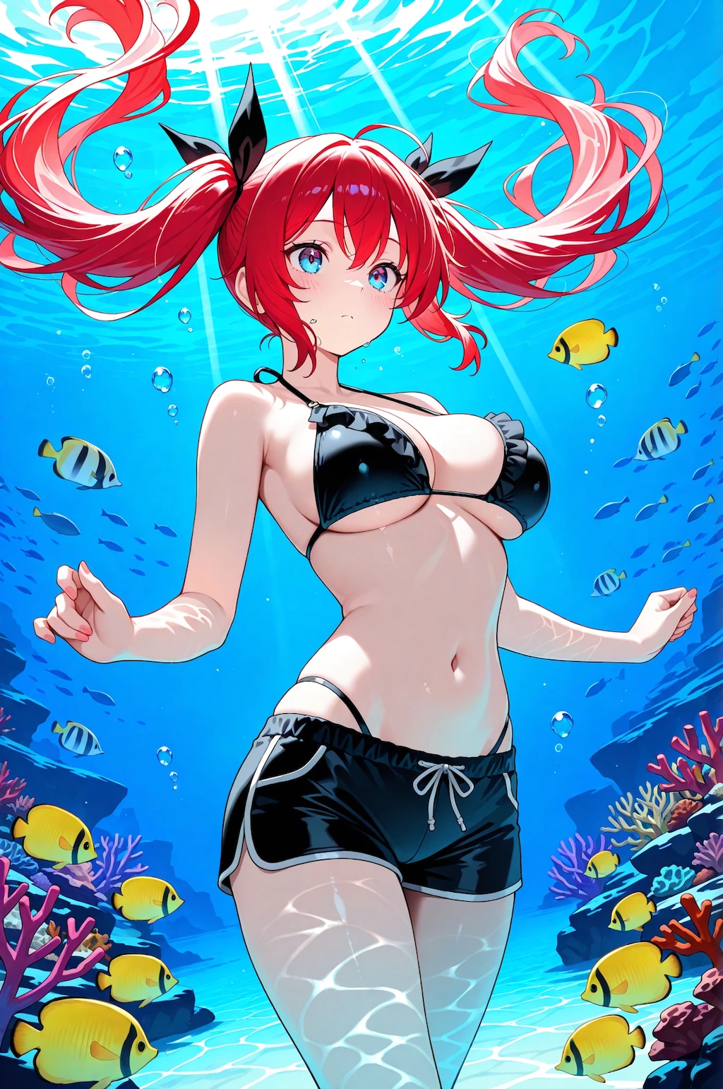 水中詰め合わせ よその子ちゃんＸ(クロス) トーリさん、マリーラインさん、雫ちゃん、実亜ちゃん、そしてAPRICOTちゃん！編