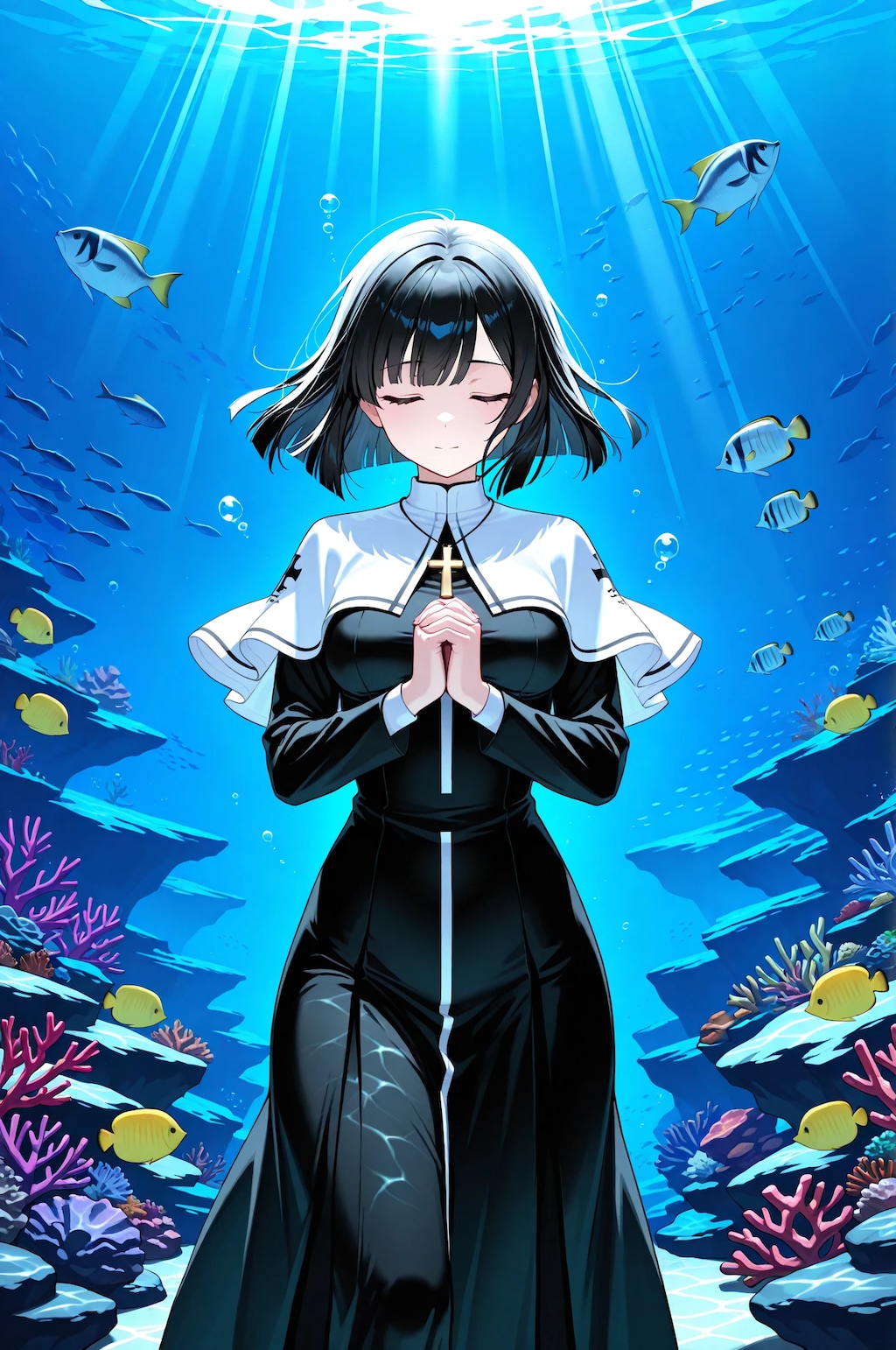 水中詰め合わせ よその子ちゃんＸ(クロス) トーリさん、マリーラインさん、雫ちゃん、実亜ちゃん、そしてAPRICOTちゃん！編