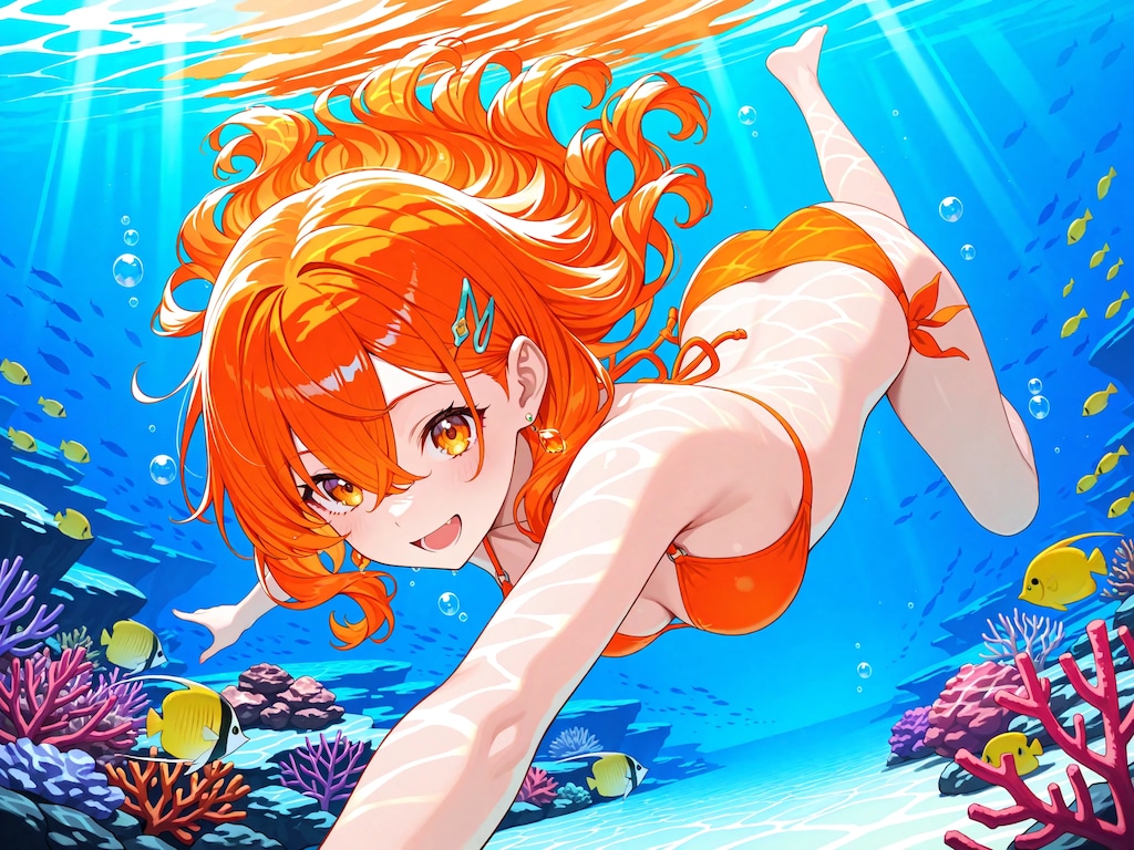 水中詰め合わせ よその子ちゃんＸ(クロス) トーリさん、マリーラインさん、雫ちゃん、実亜ちゃん、そしてAPRICOTちゃん！編