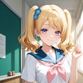 美少女の上目遣い 4枚目