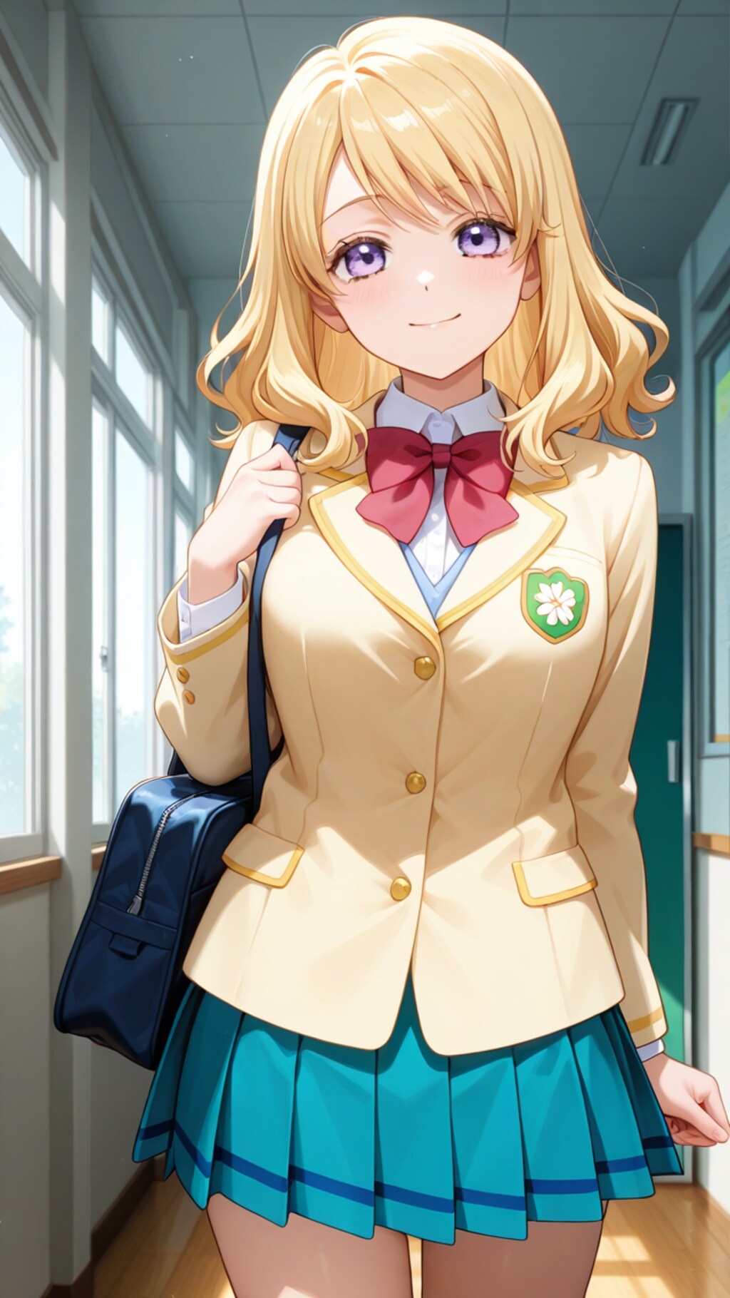 美少女の上目遣い