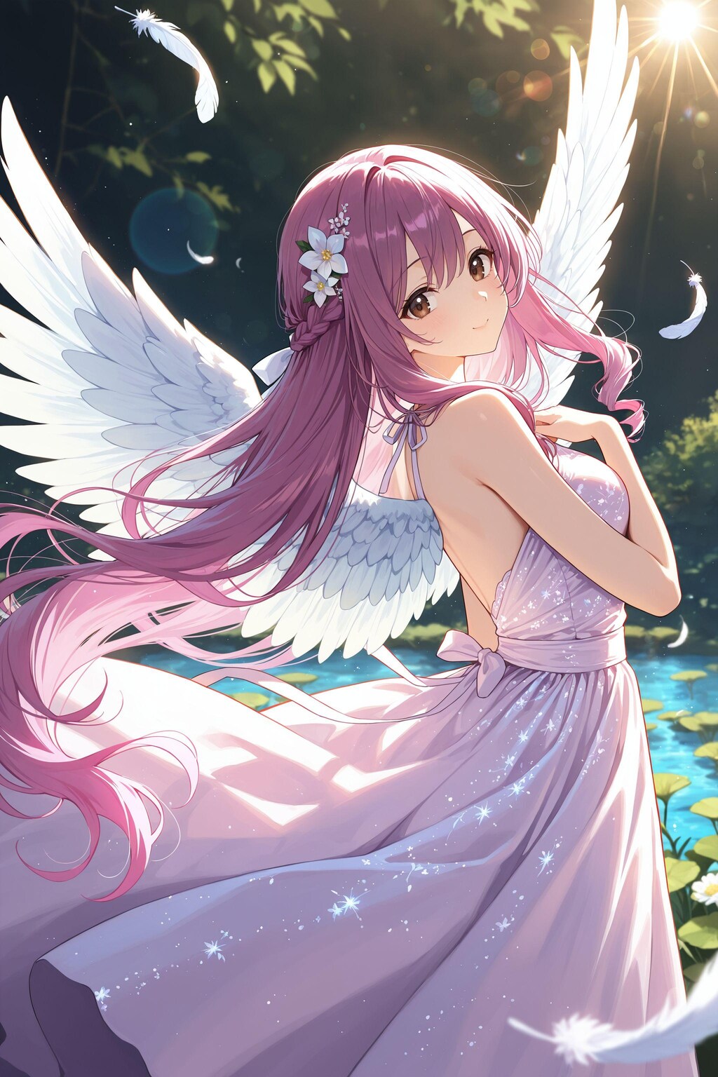 天使さん頑張ります