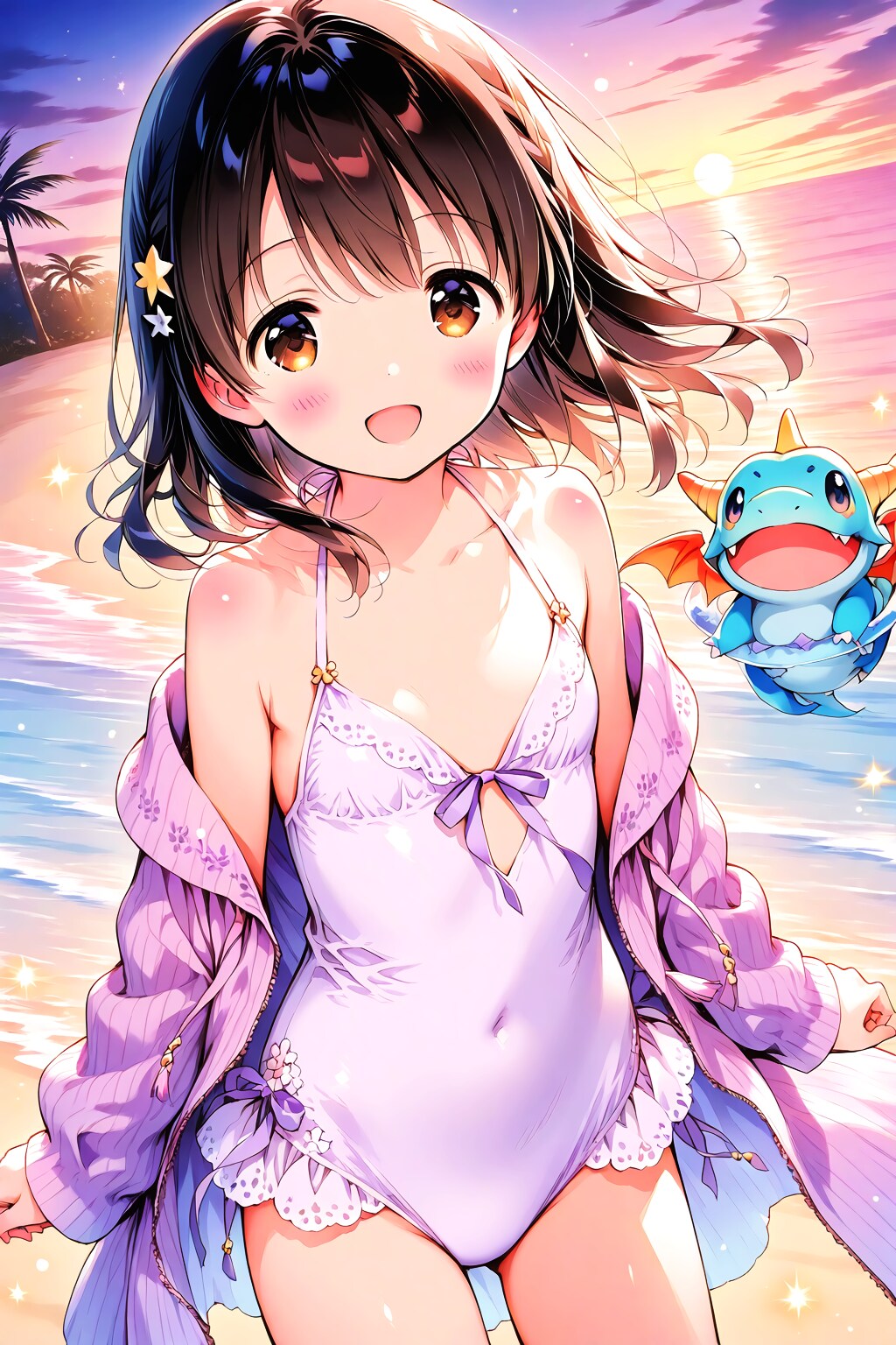 少女と怪獣
