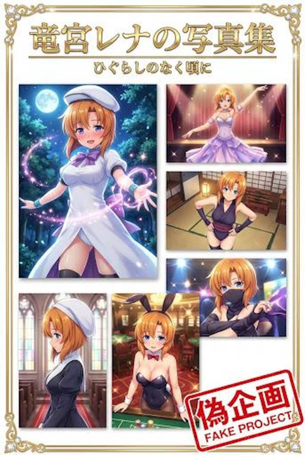 偽企画　竜宮レナの写真集　ひぐらしのなく頃に