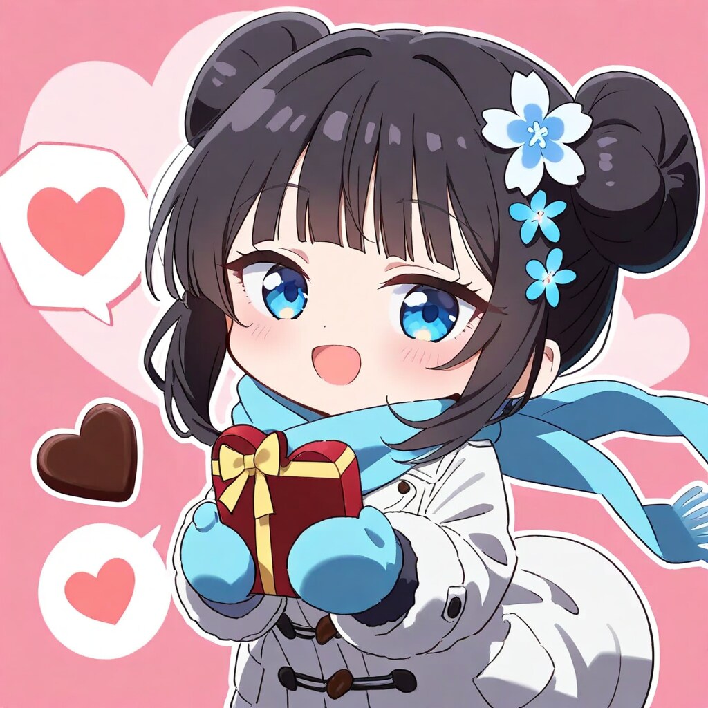 ちびだんごちゃんのばれんたいん🍫🍡✨２