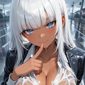 雨、すごい降ってる… もう服がびしょ濡れで、冷たいの… 今夜は近くの旅館で泊まろうよ？ ねえ… ちょっと期待しちゃってるんでしょ？ 6枚目