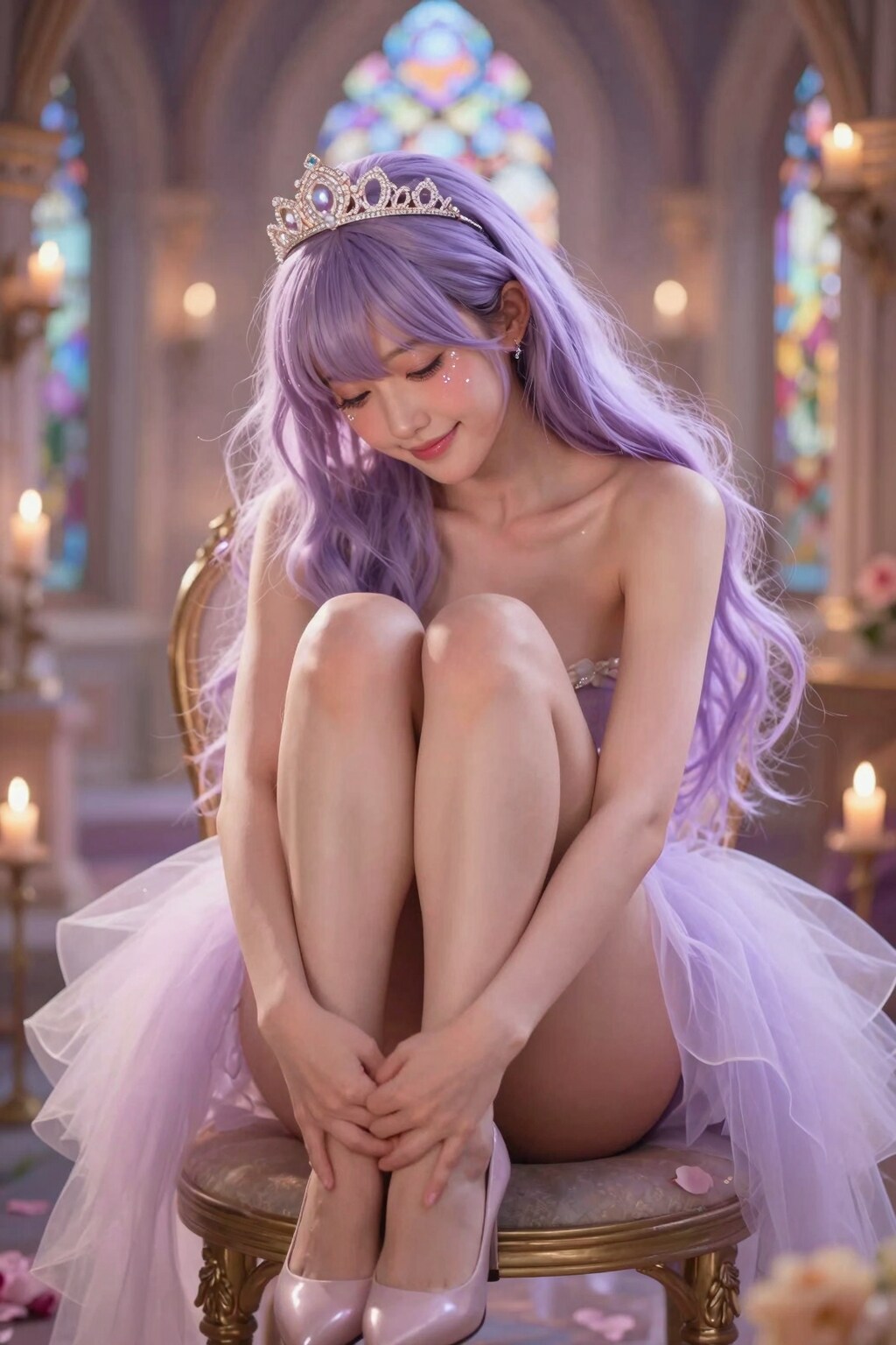 照れてるプリンセス