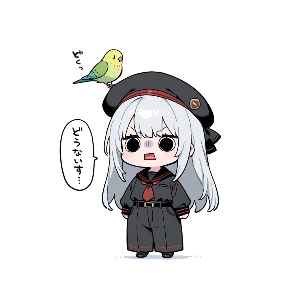 えらいこっちゃ嬢と喋るインコ
