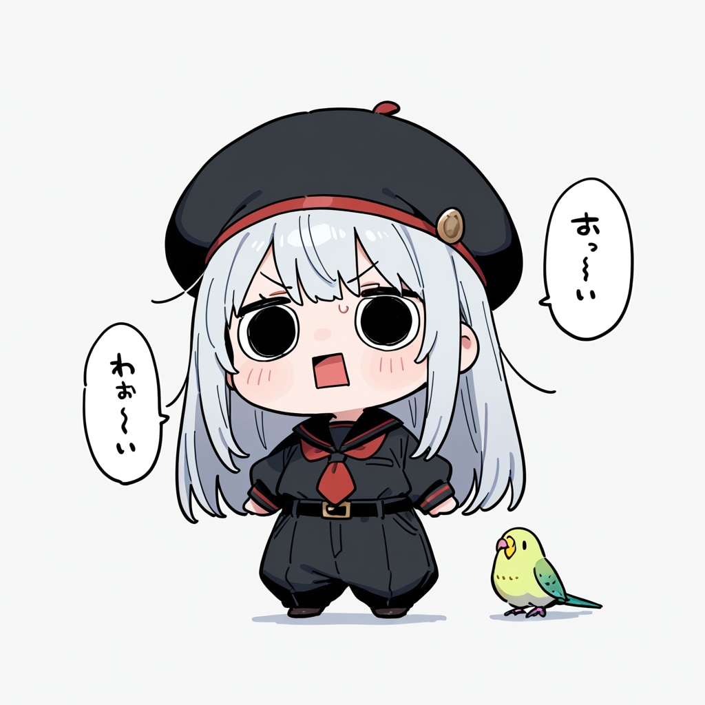 えらいこっちゃ嬢と喋るインコ