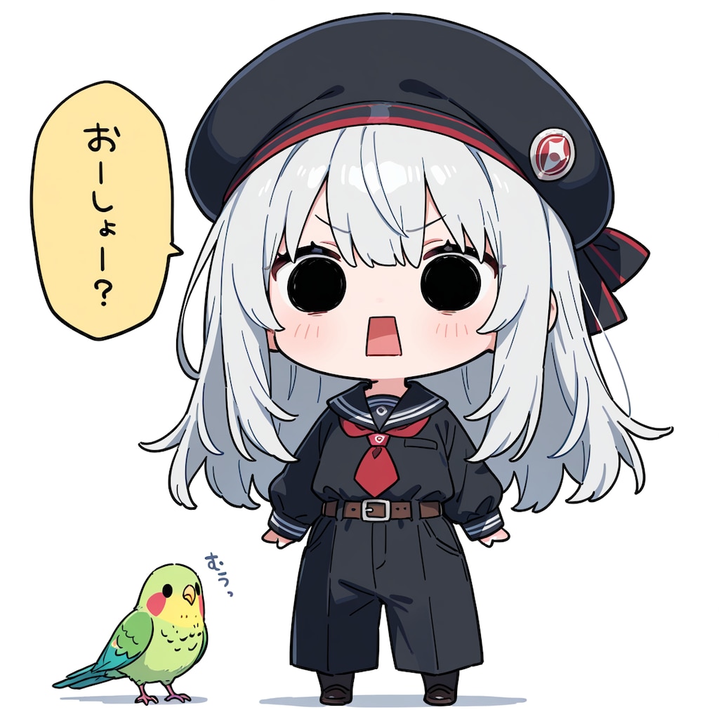 えらいこっちゃ嬢と喋るインコ