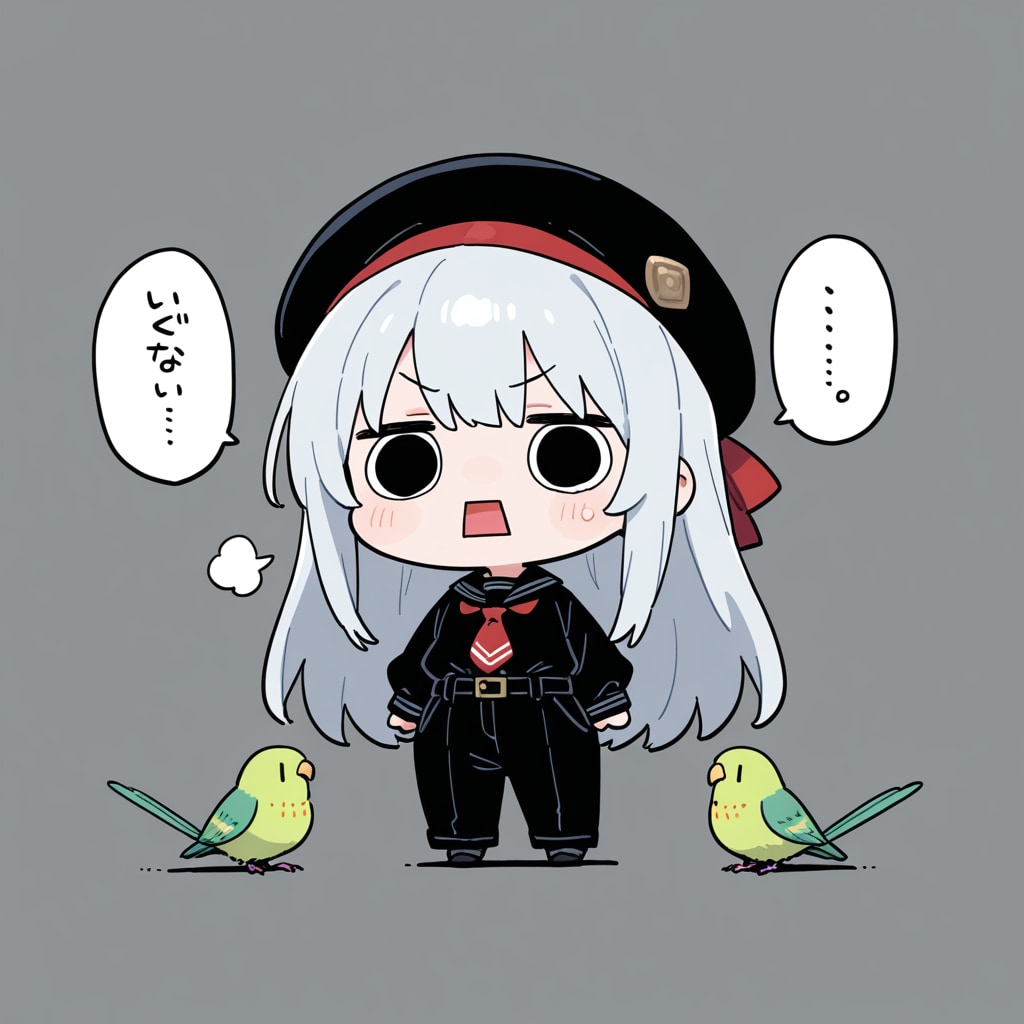 えらいこっちゃ嬢と喋るインコ