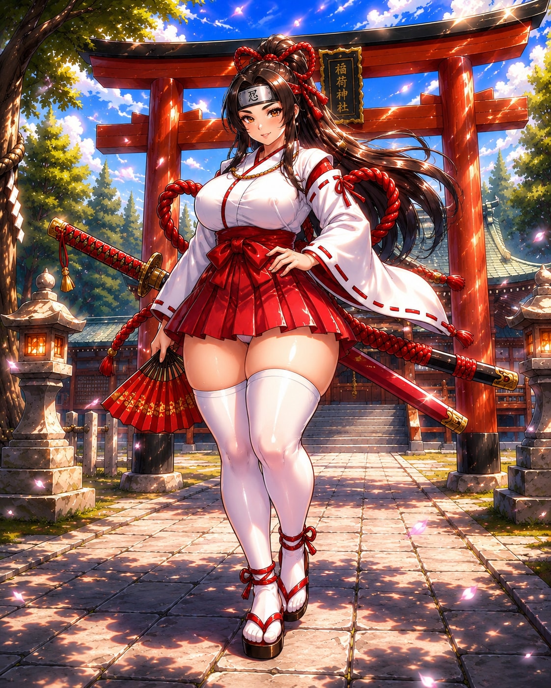 ウチの子　ムチムチ巫女