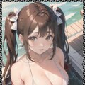 巨乳ツインテ―ル　Big breasts twin tails 7枚目