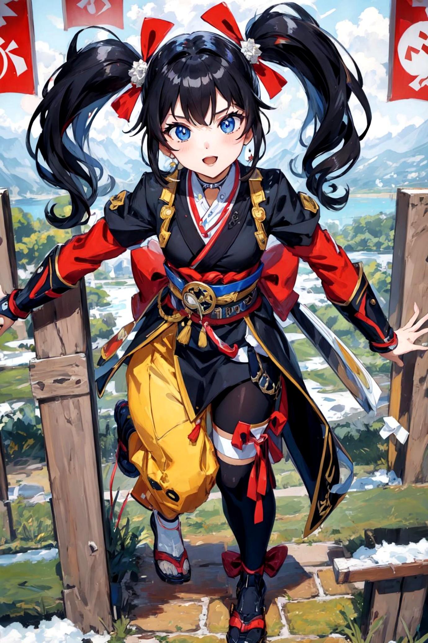 黒髪ツインテールちゃん | の人気AIイラスト・グラビア