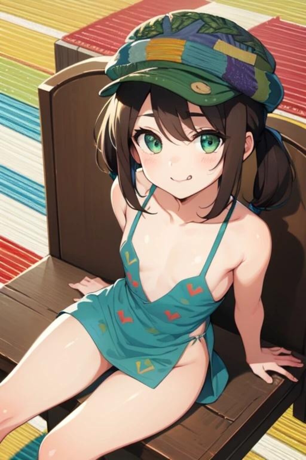 民族柄の帽子(Kilim)８枚