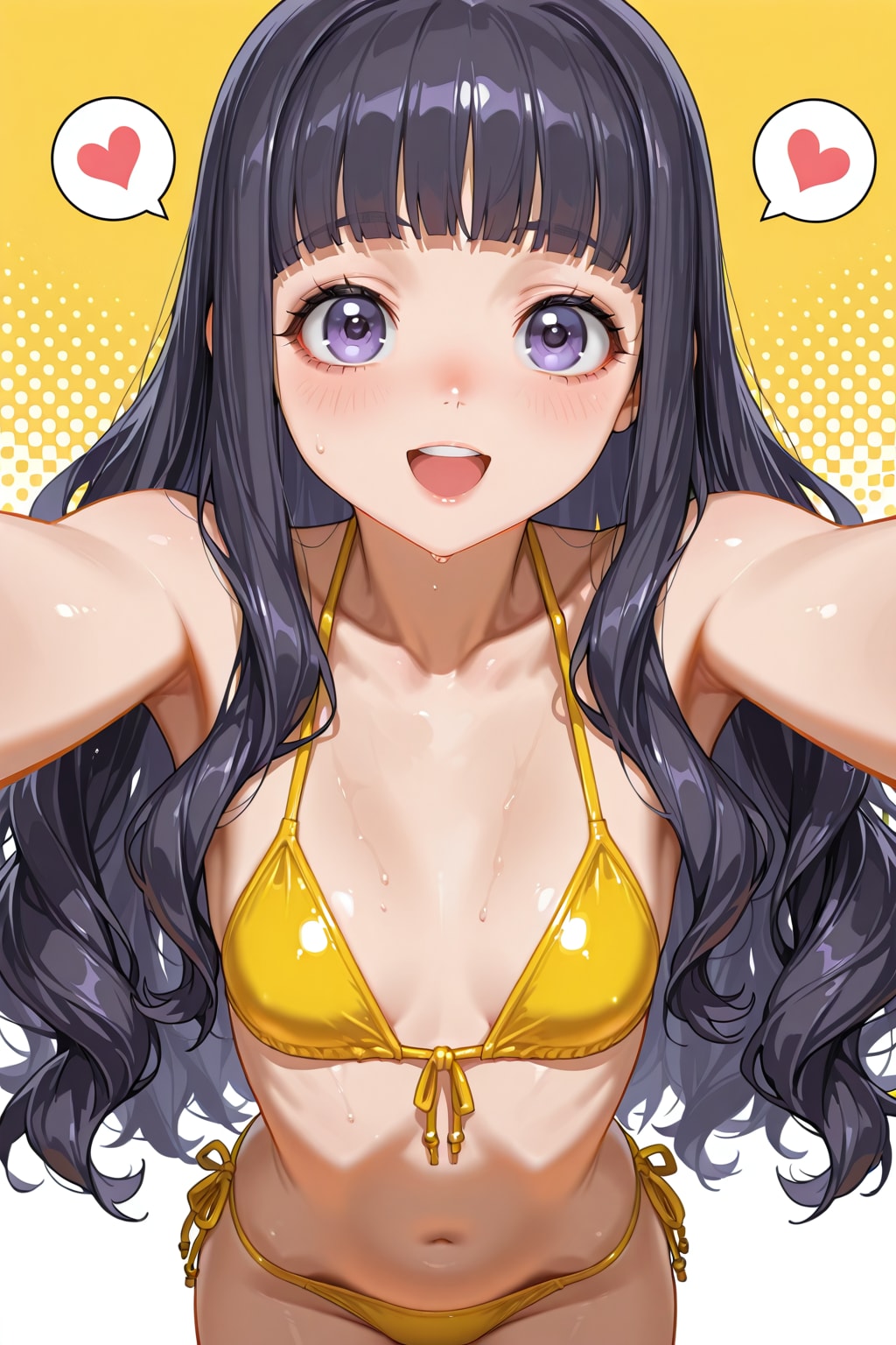 黄色