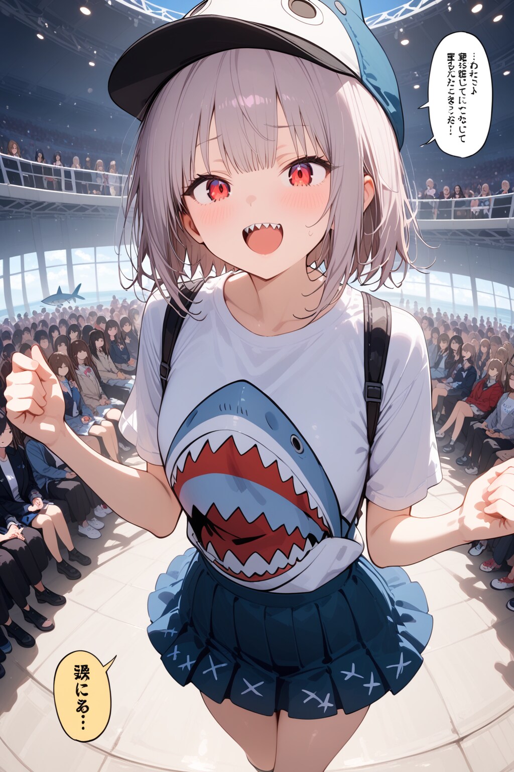 歩くサメ美ちゃん