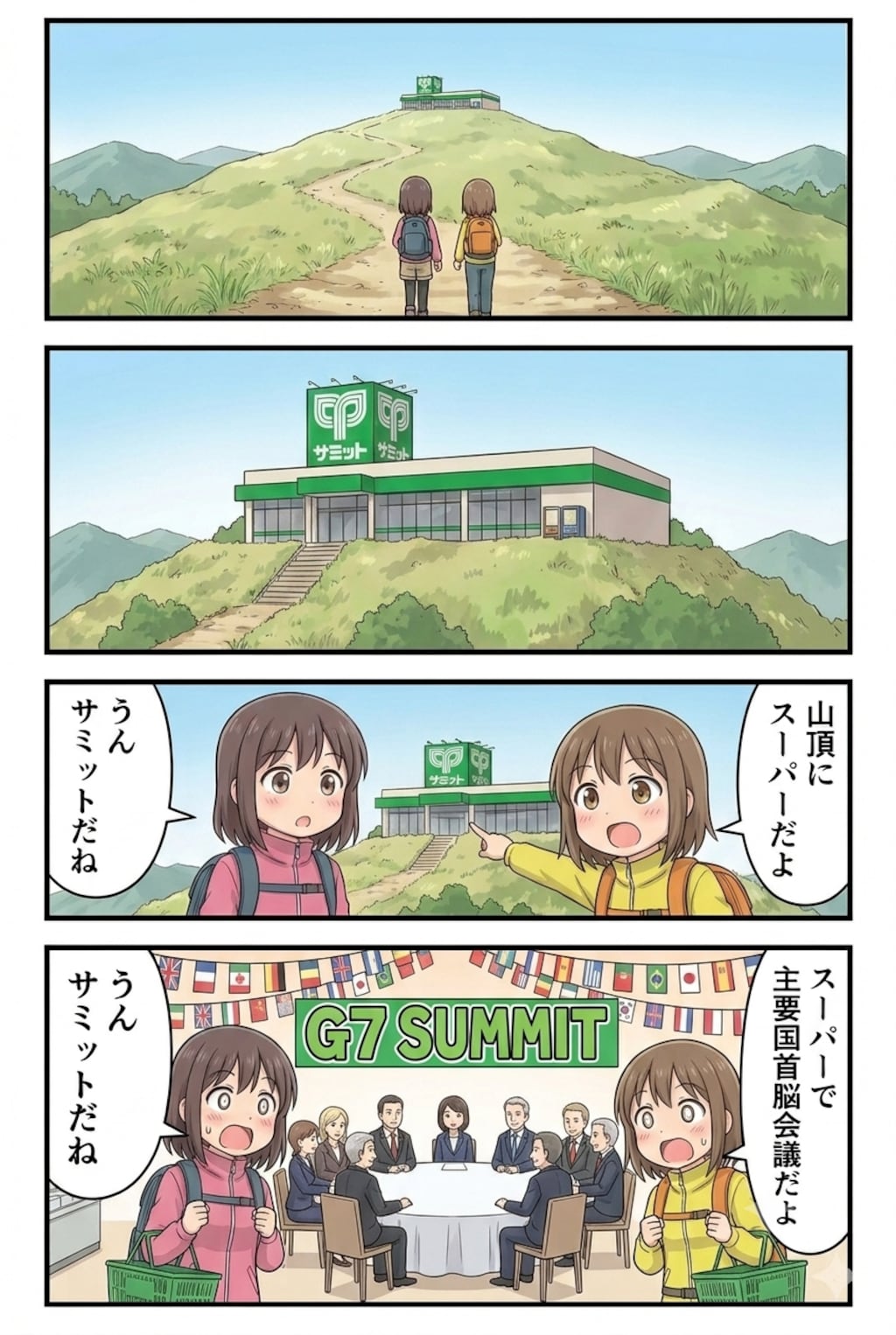 Hiking Girls
