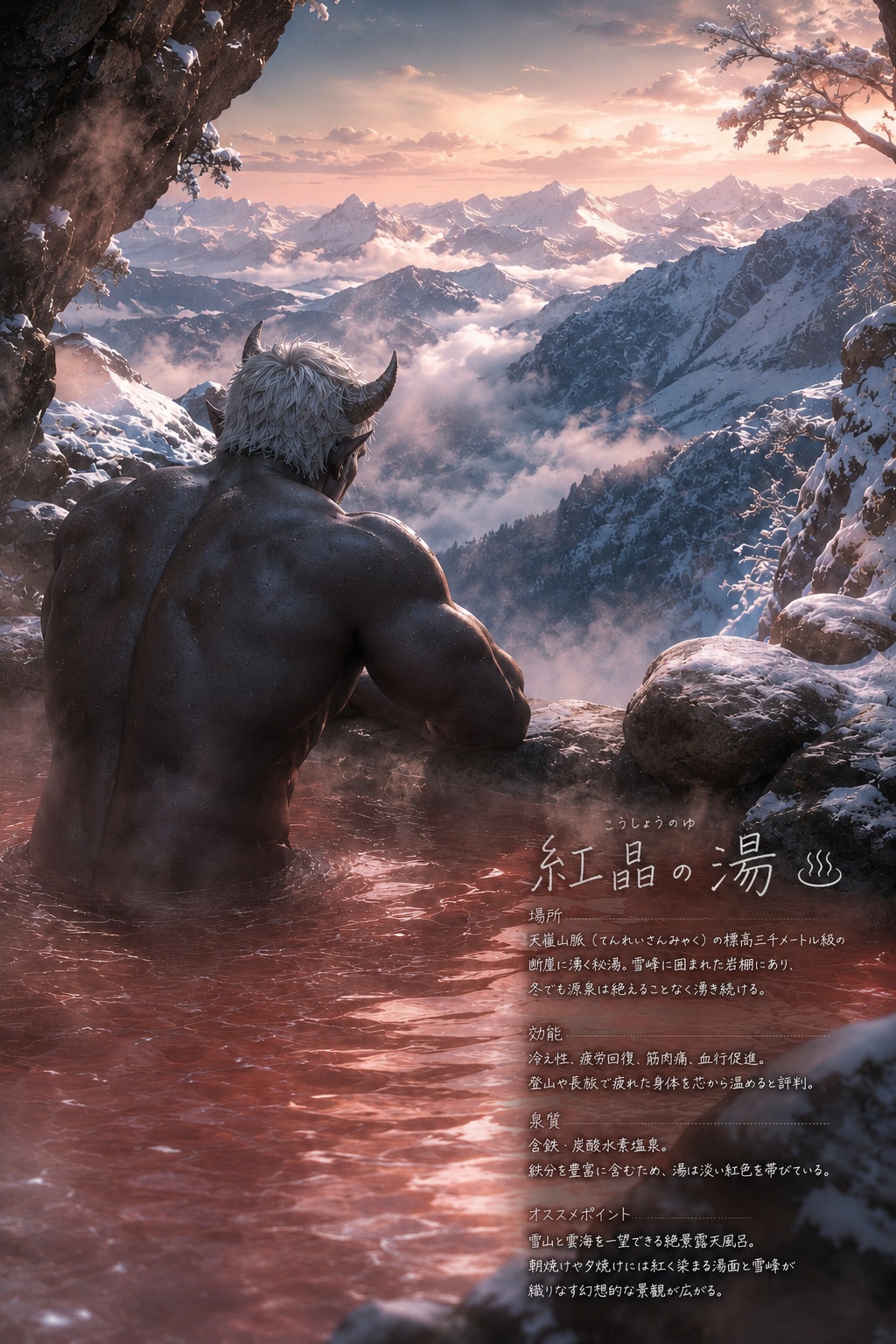 【Myriad Voyage 最新刊】背中で語る、世界の秘湯