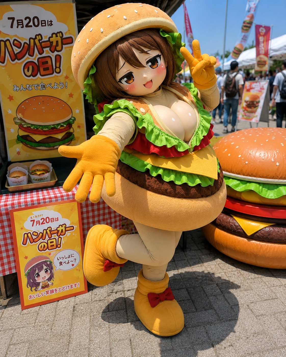 バーガー販促