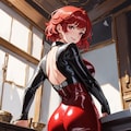 ボディスーツの🍑 2枚目