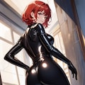 ボディスーツの🍑 4枚目