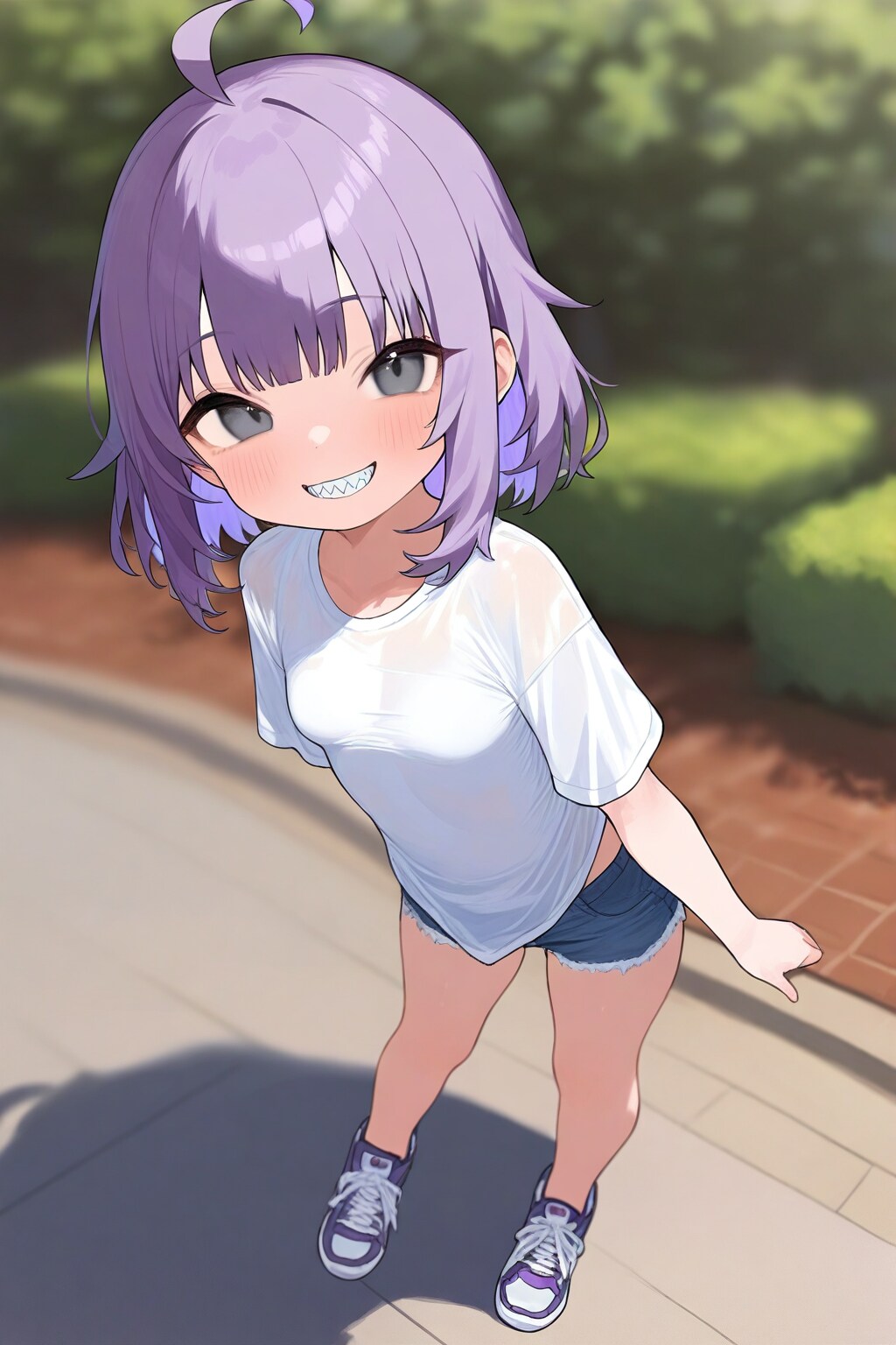 公園でばったり