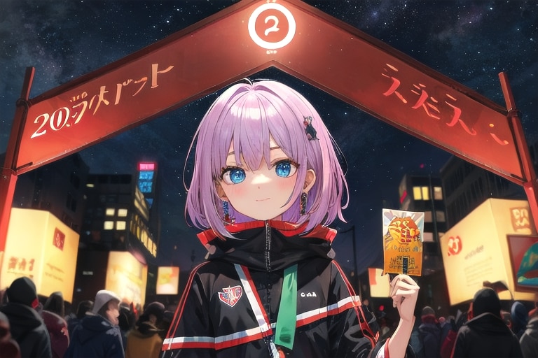 日付を入れてみる　01/03 | の人気AIイラスト・グラビア