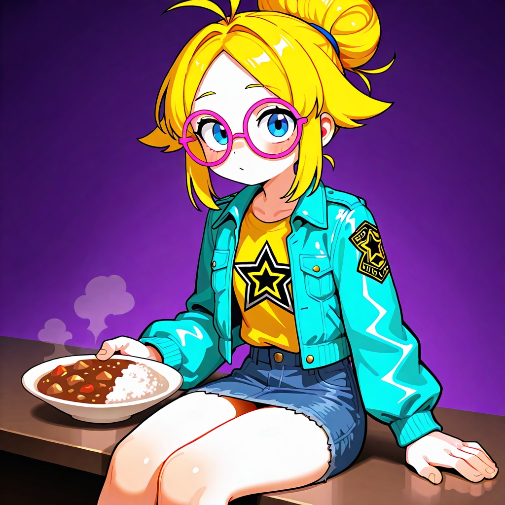 カレーとメガネ