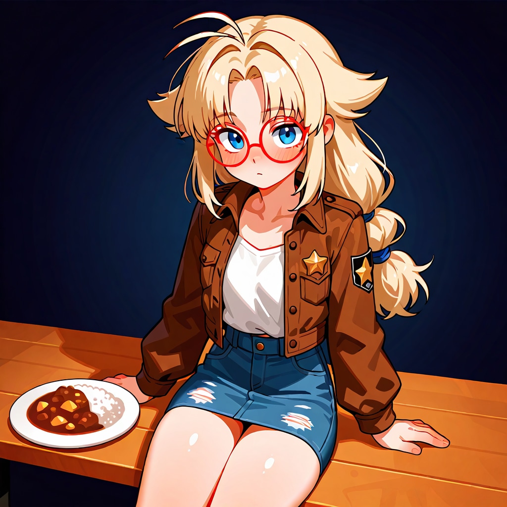 カレーとメガネ