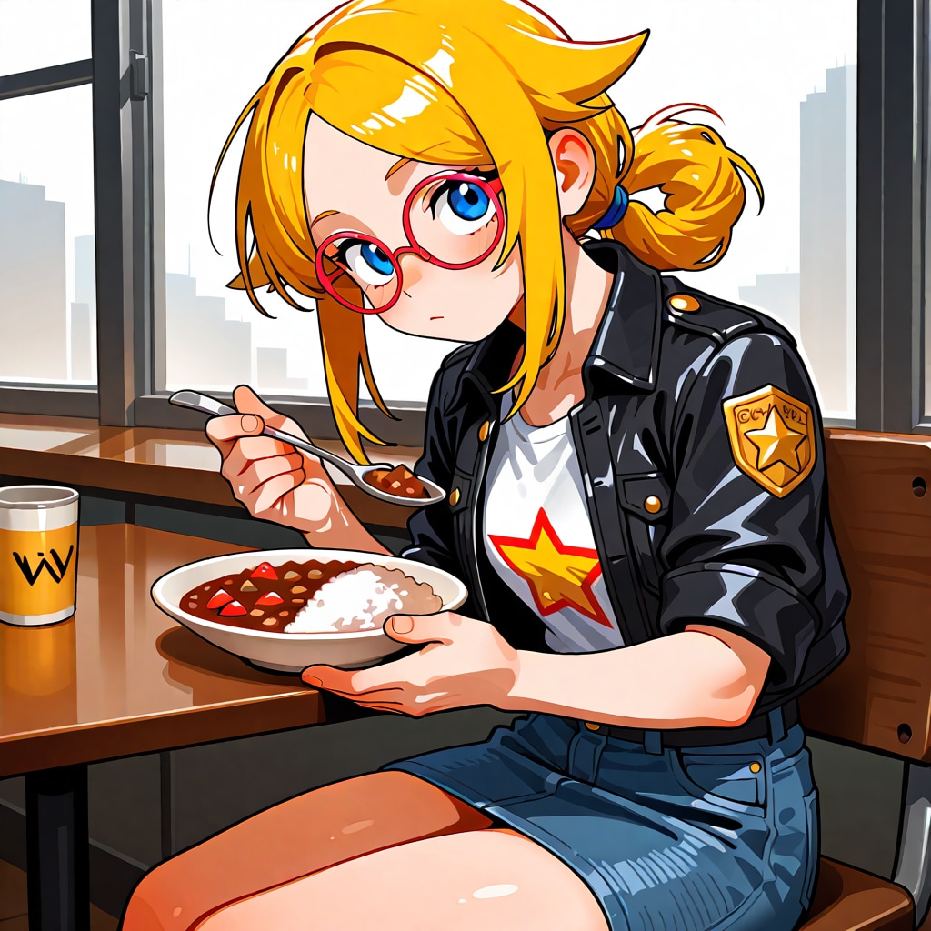 カレーとメガネ