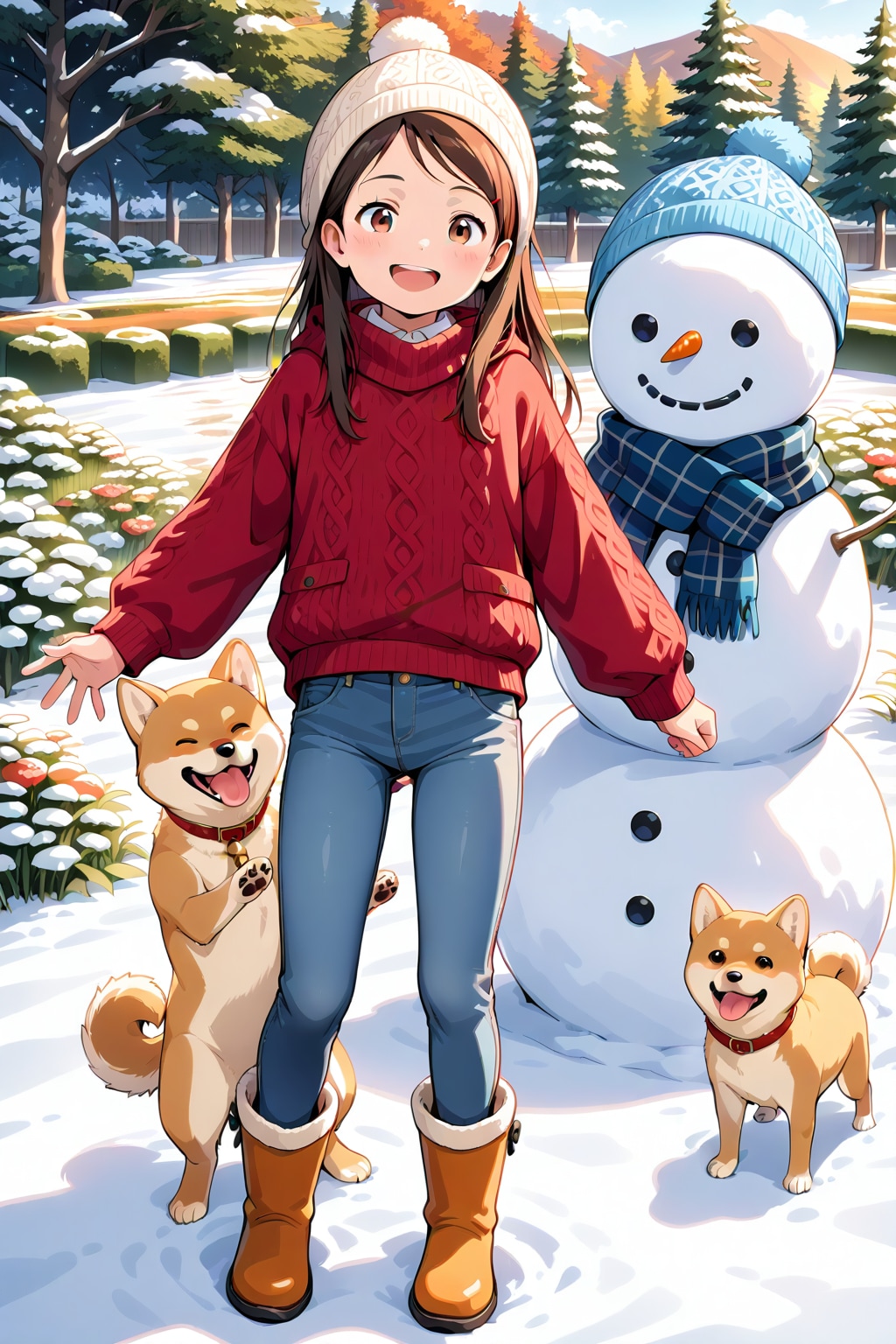 できたよ！（ワンワン！）