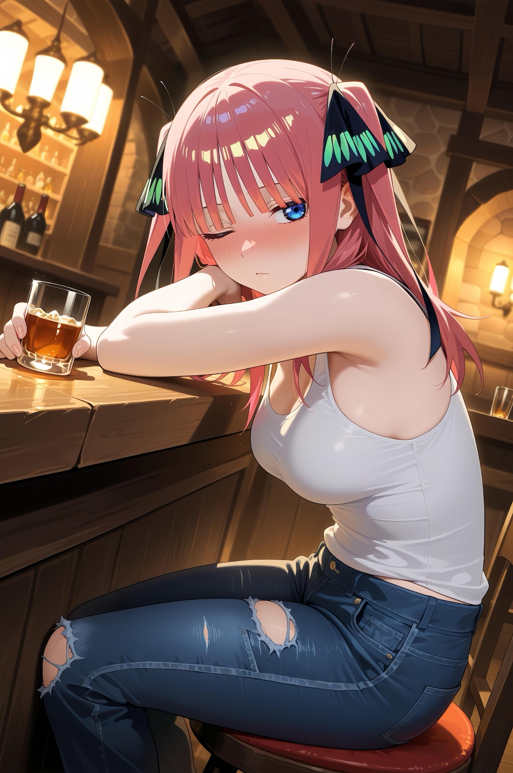 あんたももっと飲みなさいよ〜！