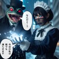 メイド3号 vs フロッグマン 9枚目