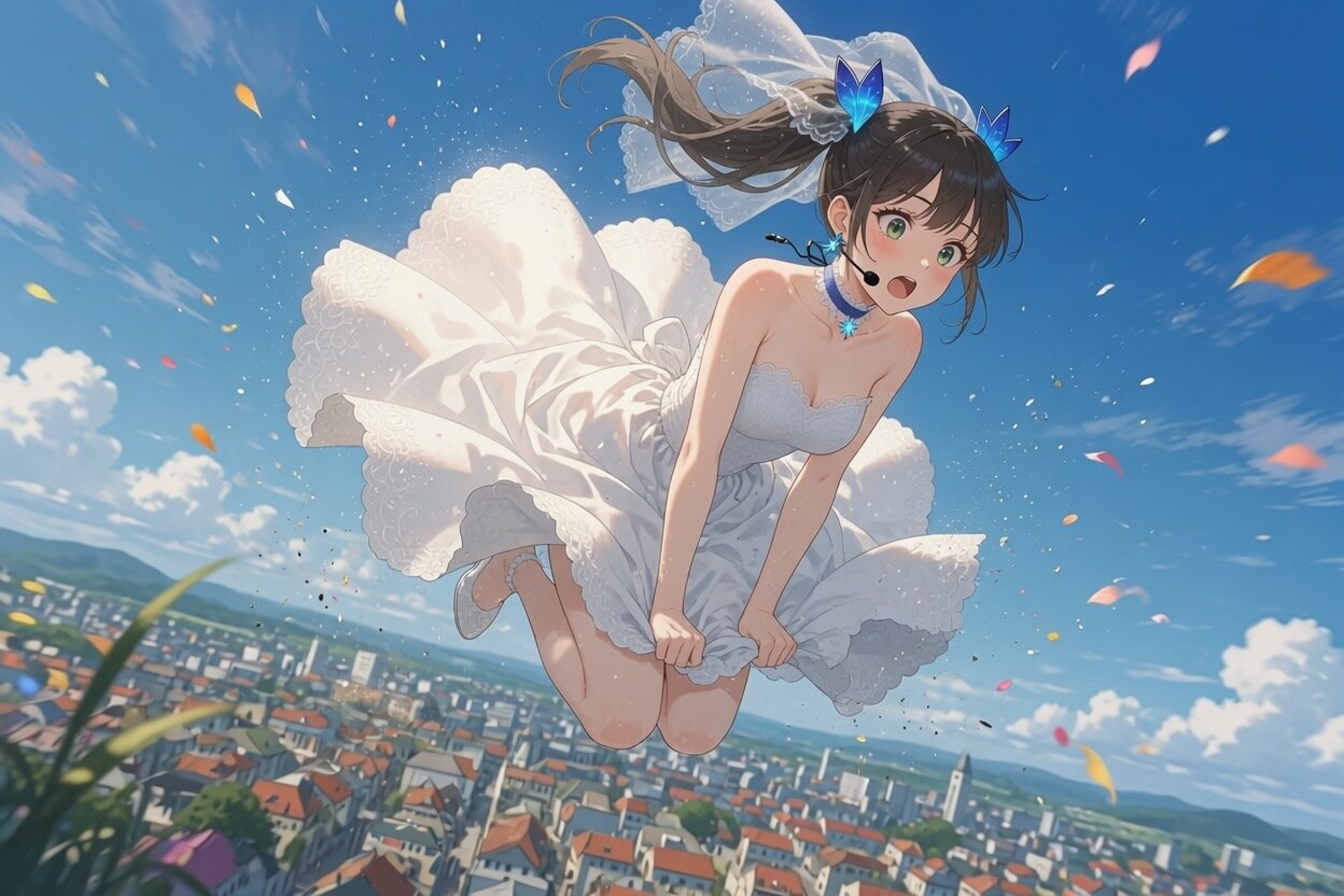 空飛ぶウェディング