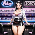 ガールズバーの爆乳キャスト 8枚目