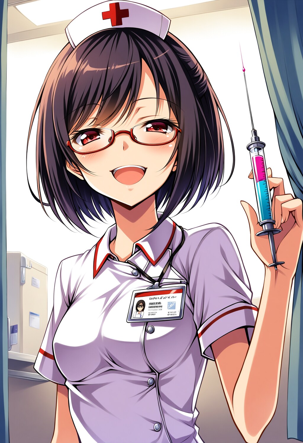 お注射の時間ですよ！！