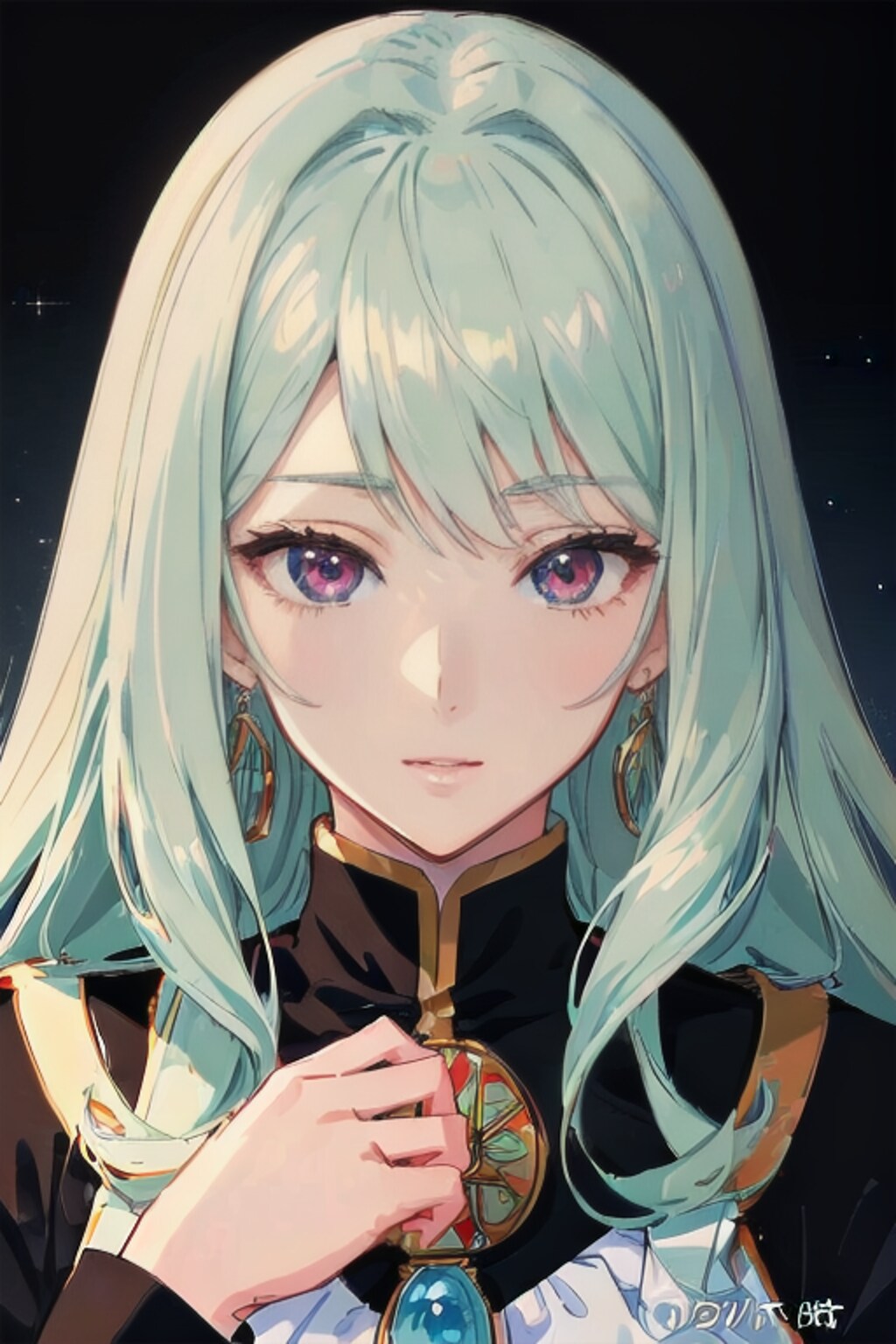 神秘的な目