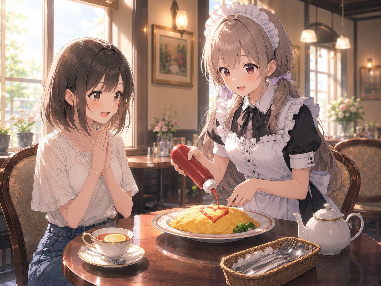 梢と椿の日常（２）梢、バイトを始める。