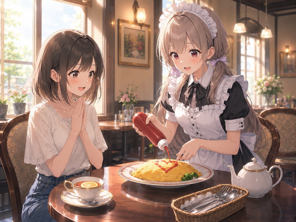 梢と椿の日常（２）梢、バイトを始める。