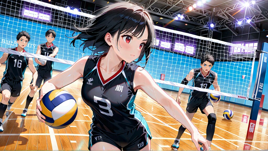 バレーボール 3